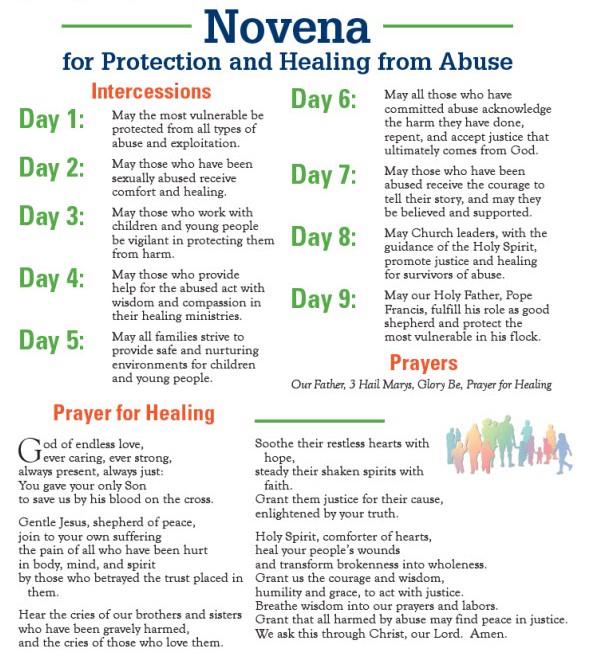 novena for protection and healing from abuse